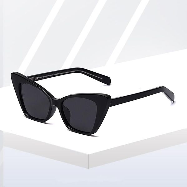 

sunglasses oimg fashion tr90 polarized 2021 men personality cat eye ladies brand designer uv400, White;black