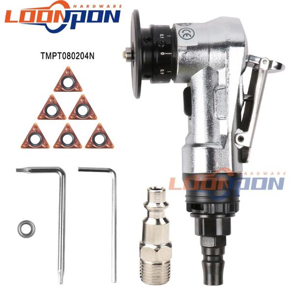 

pneumatic tools mini chamfering machine 45 degree arc hand-held beveling trimming for metal deburring portable 0.1~0.9mm
