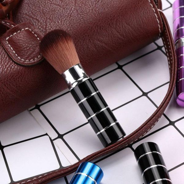 

professional shrinkable nylon lipstick makeup brushes foundation powder concealer contour blending cosmetics tool1
