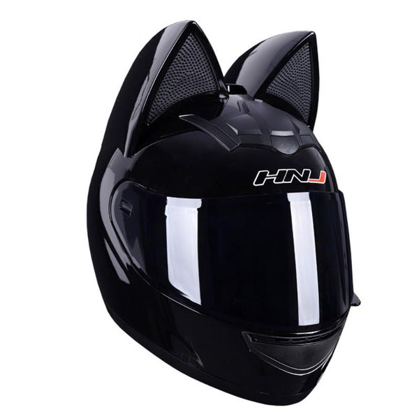 

motorcycle helmets helmet cool cat-shaped full face men and women creative road