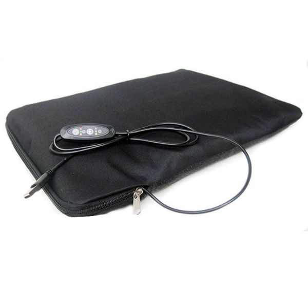 

outdoor pads usb electric heating cushion winter warm pad for fishing camping picnic anti-slip adjustable timing