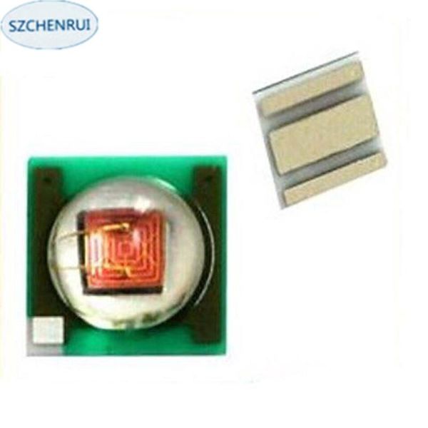 

bulbs 1000pcs 3w 3535 smd led red light 725nm 730nm 740 ir bulb fiashlights