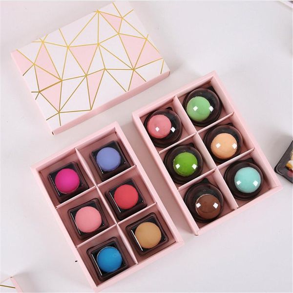 

gift wrap creative 6 grid box moon cake egg yolk crisp portable bag packaging