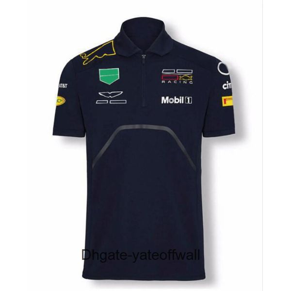 

men's t shirts f1 formula one racing polo suit summer shirt mens womens casual sports short sleeve race jersey team work clothes tshirt, White;black