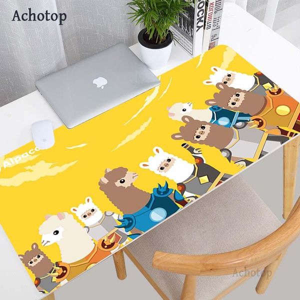 

mouse pads & wrist rests alpaca computer pad animals gaming mousepad gamer large cute xxl mause carpet pc desk play mat keyboard mats