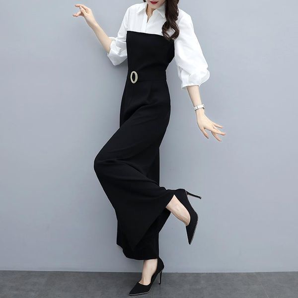 

women's jumpsuits & rompers summer women 2021, Black;white