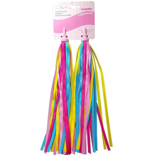 

bike handlebars &components sparkly boys girls decorative ribbons cycling handlebar tassels tricycle decor accessories scooter streamers pol