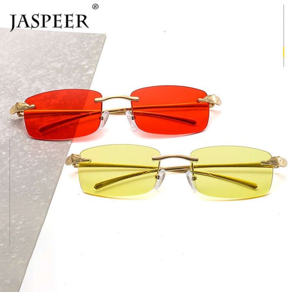 

sunglasses jasper 2020 fashion rectangle women random small lenses classic alloy metals sunglasses men uv400, Black