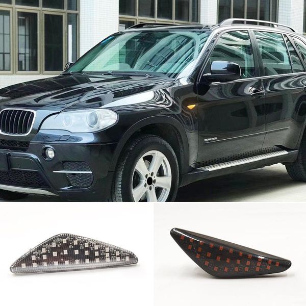 

Emergency Lights 2PCS Dynamic Flowing LED Side Marker Signal Light For X5 E70 X6 E71 E72 X3 F25 Sequential Blinker Lamp