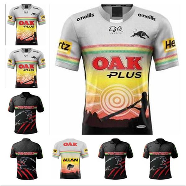 

2021 20-21 thai jaguar home away rugby league jerseys, Black;gray