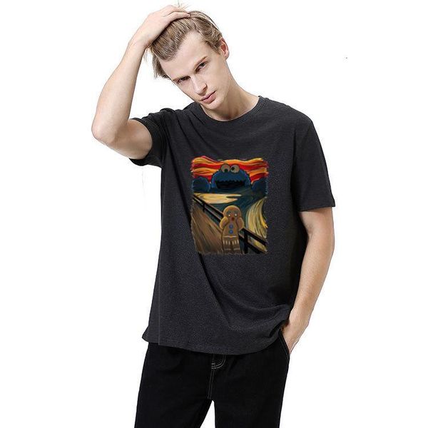 

men's t-shirts fashion designer pattern sesame t-shirt men's -selling letter printing t-shirt short-sleeved shirt large size m-3x, White;black