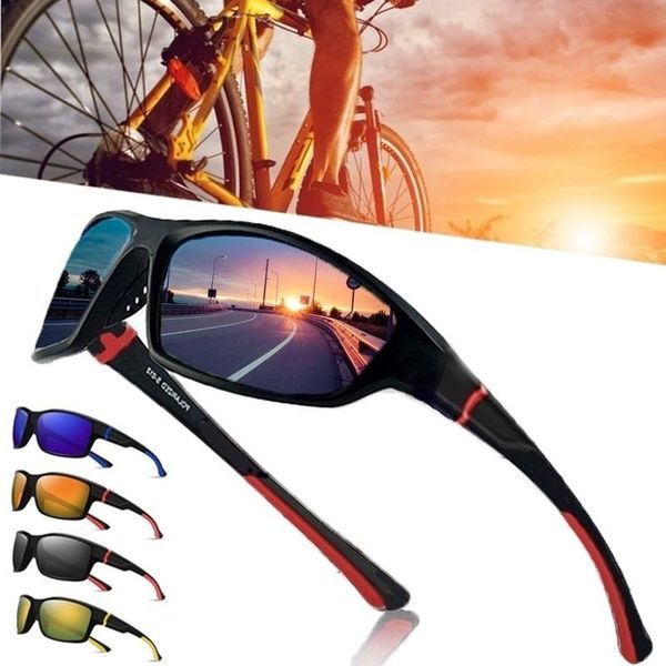 

sunglasses trendy polarized eyeglasses outdoor sports driving male female protective googles lenes sun glasses uv400 eyewear, White;black