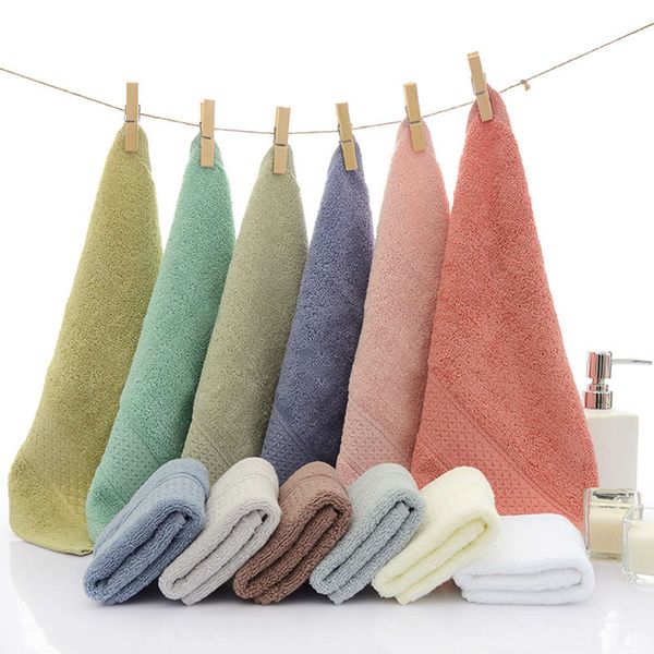 

children's square towel for men and women, White
