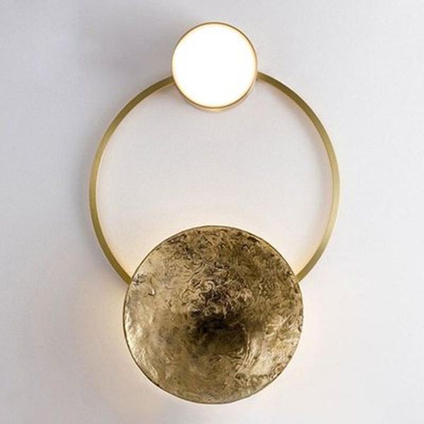 

wall lamp loft luminaria glass ball dining room bedroom bedside de parede home deco