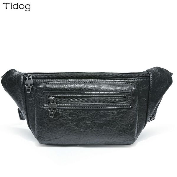 

waist bags tidog the youth leopard grain chest bag