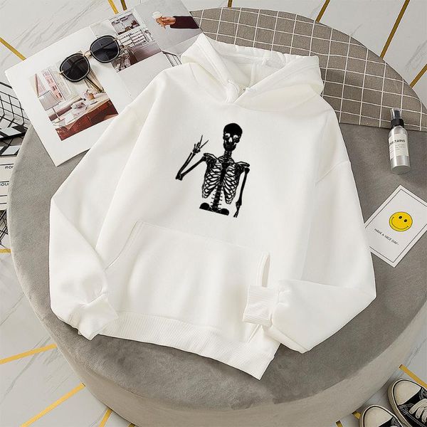 

funny print halloween sweatshirt women hoodie cute hip hop kawaii harajuku oversized hoodies womens clothes kpop streetwear women's &, Black