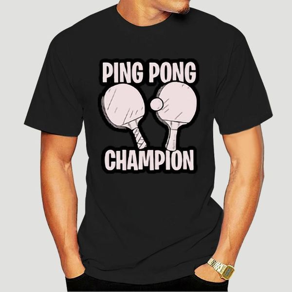 

men's t-shirts ping pong chamption table tenniser frat beer party forrest gump t-shirt short sleeve round neck t shirt promotion 3826x, White;black