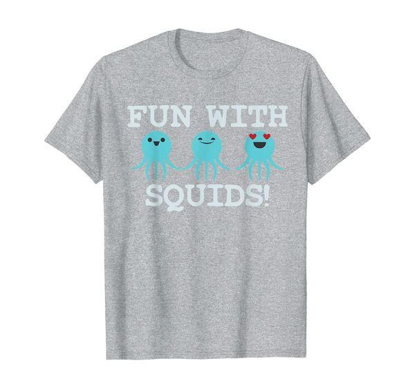 

squid t-shirt marine biologist tshirt teacher student gift, White;black