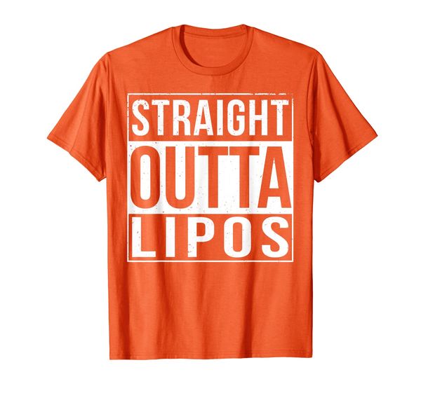 

straight outta lipos funny t shirt fpv drone racing rc pilot, White;black
