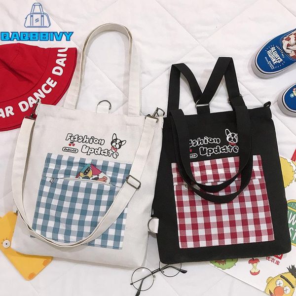 

evening bags 2021 women canvas bag reusable shopping large folding tote eco foldable cotton handbag cartoon