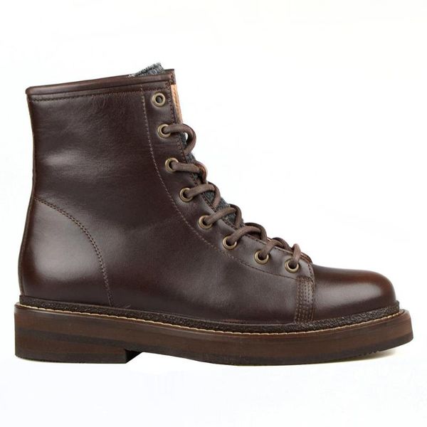

boots footcourt- brown motorcycle ladies retro combat army punk gothic women wear chunky soles biker botas mujer, Black