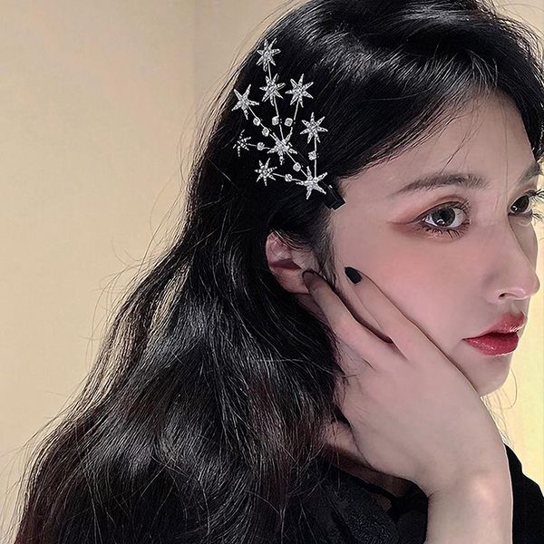 

hair accessories luxury shining full stars clips barrettes headwear hairpins hairgrips for female women girls bridal sweet