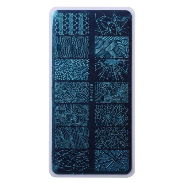 

nail art kits diy plate transfer stamper stamping manicure template