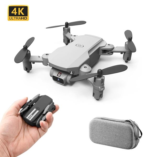 

ls-min aerial uav hd 4k pixel mini four axis folding fixed height remote control aircraft