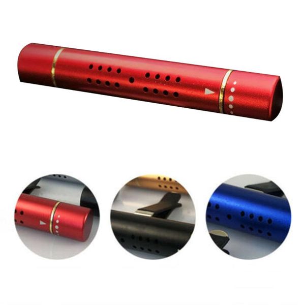 

red outlet clip air vent aluminium alloy aroma diffuser non-toxic purify car freshener