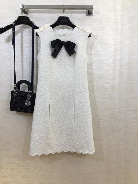 

casual dresses 2021 women fashion sleeveless round neck lace shoulder dress with diamond beads on both sides 0325, Black;gray