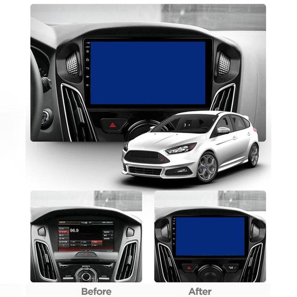 

car video 2+16g 9 inch radio gps navigation player for focus 12-17 android 10.0