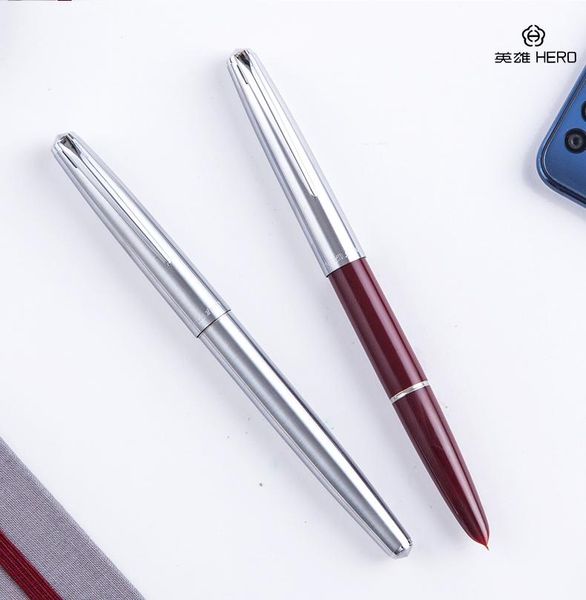 

fountain pens hero 100 gift gold pen metal transparent classic luxurious ink