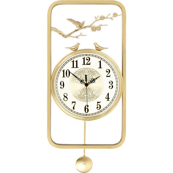 

wall clocks metal digital clock silent luxury large modern design living room reloj decorativo home decor qab50wc