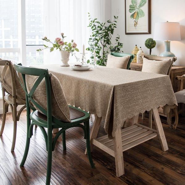 

table cloth yaapeet 1pc solid color japan style rectangular coffee cover light brown desk protection without pillowcase