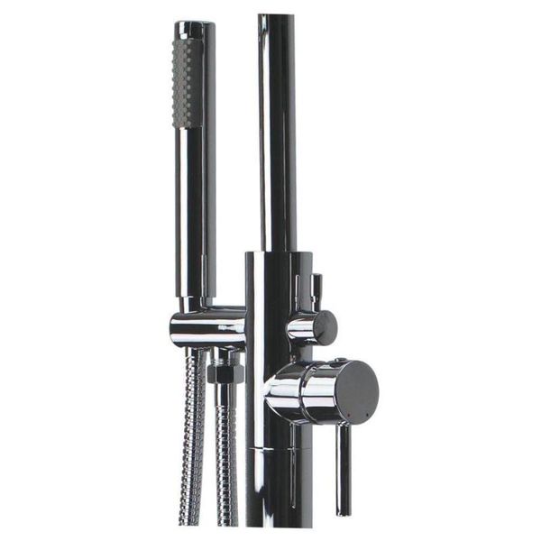 

vidric chrome silver or gold pvd double handle claw foot tub shower mixer tap valve set 2-handle tanding/wall mount bathtub bathroom se