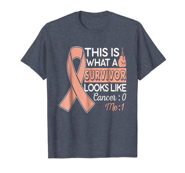 

cancer 0 me 1 uterine cancer awareness survivor t shirt gift, White;black