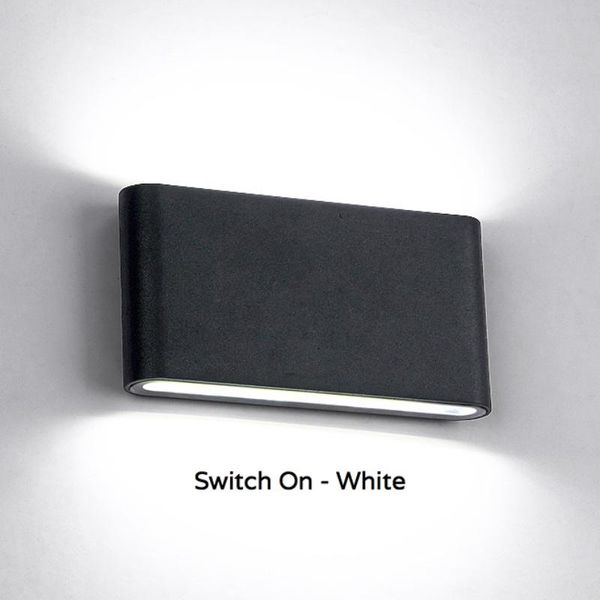 

morden slim outdoor wall lamp garden porch sconce decoration light waterproof lamps