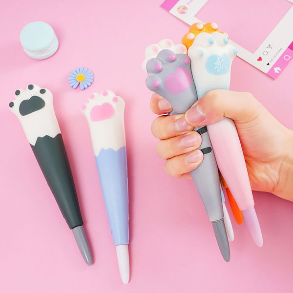 

cute cartoon claw decomprsion pen vent soft student stationery pinch super neutral