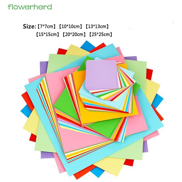 

other arts and crafts more size mixed colorful 70gsm origami paper double sided folding square kraft kids diy handmade craft