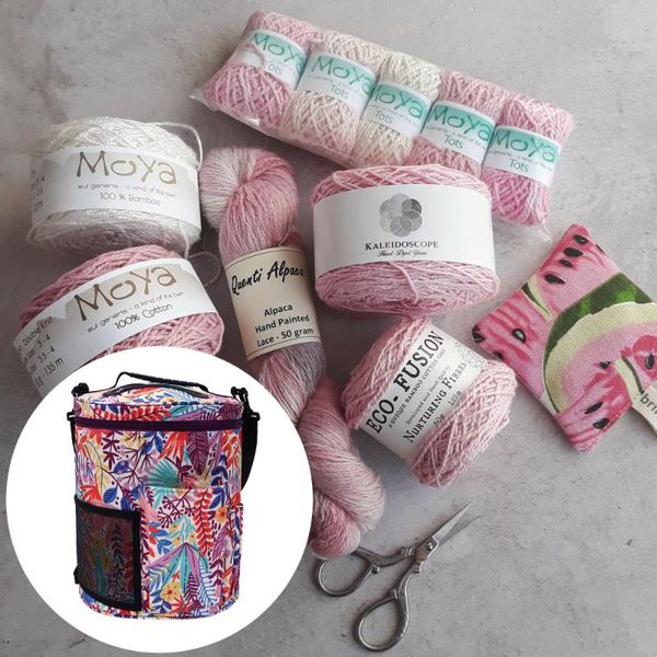 

other arts and crafts wool storage bag hand-held knitting hand-knitted organizer