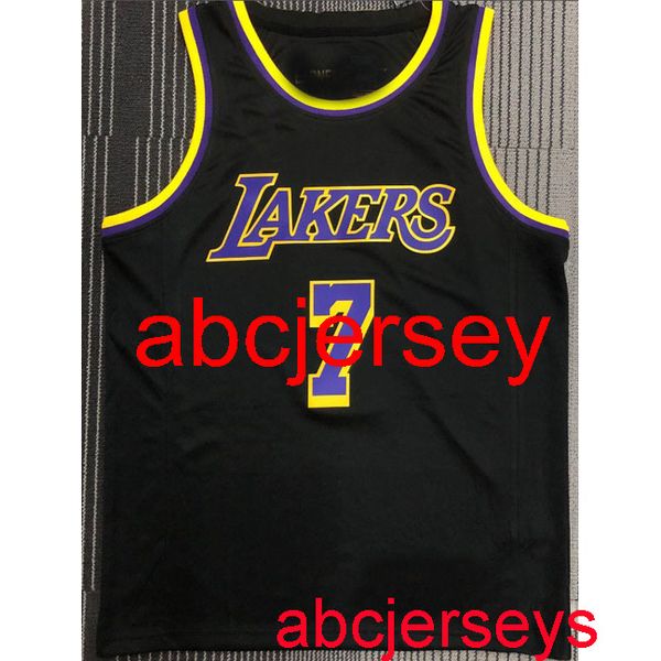 

7# anthony 2021 black basketball jersey embroidery xs-5xl 6xl