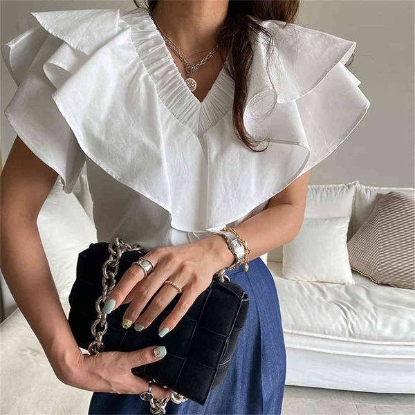 

women's tanks & camis hzirip with cleavage v all elegant games thin summer soft streetwear women's blouses loose casual shirts snw, White