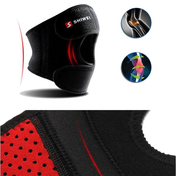 

elbow & knee pads adults sports support adjustable for basketball, running, football, cycling, and other outdoor, Black;gray