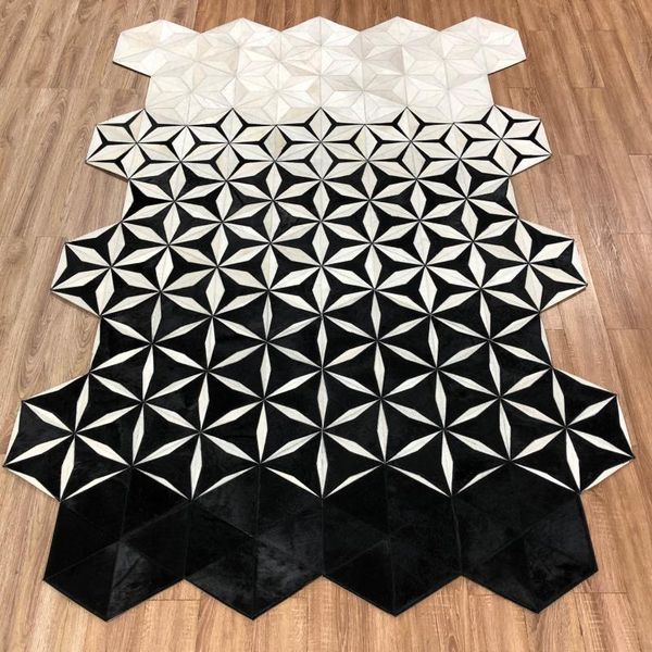 

custom black and white cow hide rug irregular natural cowhide carpet carpets
