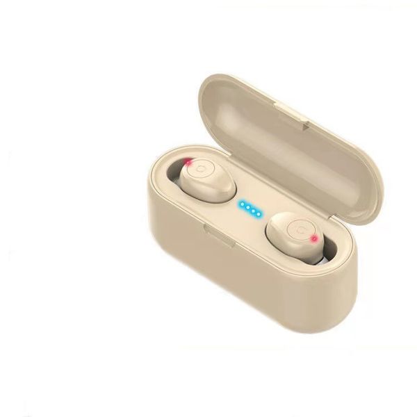 

f9 wireless bluetooth headset handset touch 5.0 digital display binaural in ear sports universal mini phone 004