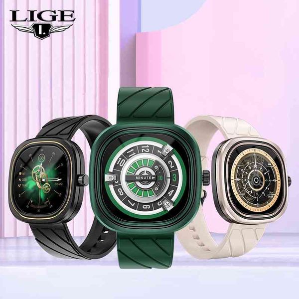 

lige new smartwatch men 1.32"lcd hd display 3atm waterproof built-in 24 sports modes real-time heart rate 300mah battery watches