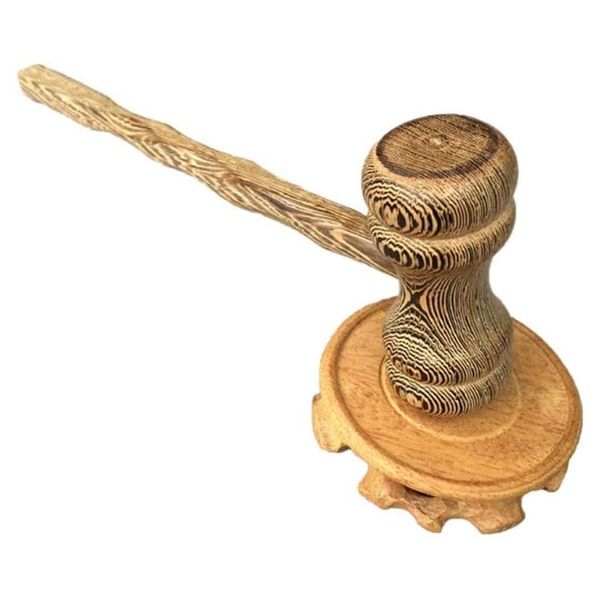 

hand tools hammer for judge lawyer auction gift chairman of the board elegent desk accessory display to classroom
