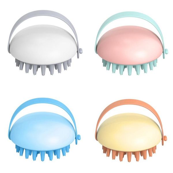 

dog grooming pet shampoo massager brush cat massage comb scrubber shower for bathing hair soft clean silicone brushes