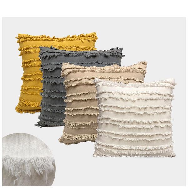 

cushion/decorative pillow bubble kiss 2021 nordic style tassel cover home decor throw pillows cushion delicate 45x45cm covers