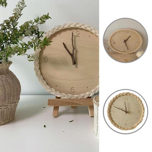 

wall clocks mounted sturdy braid frame hanging clock decor for living room